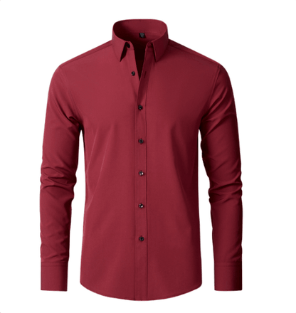 Men's Stretch Dress Shirt, No-Iron, for Work and Casual Wear 7