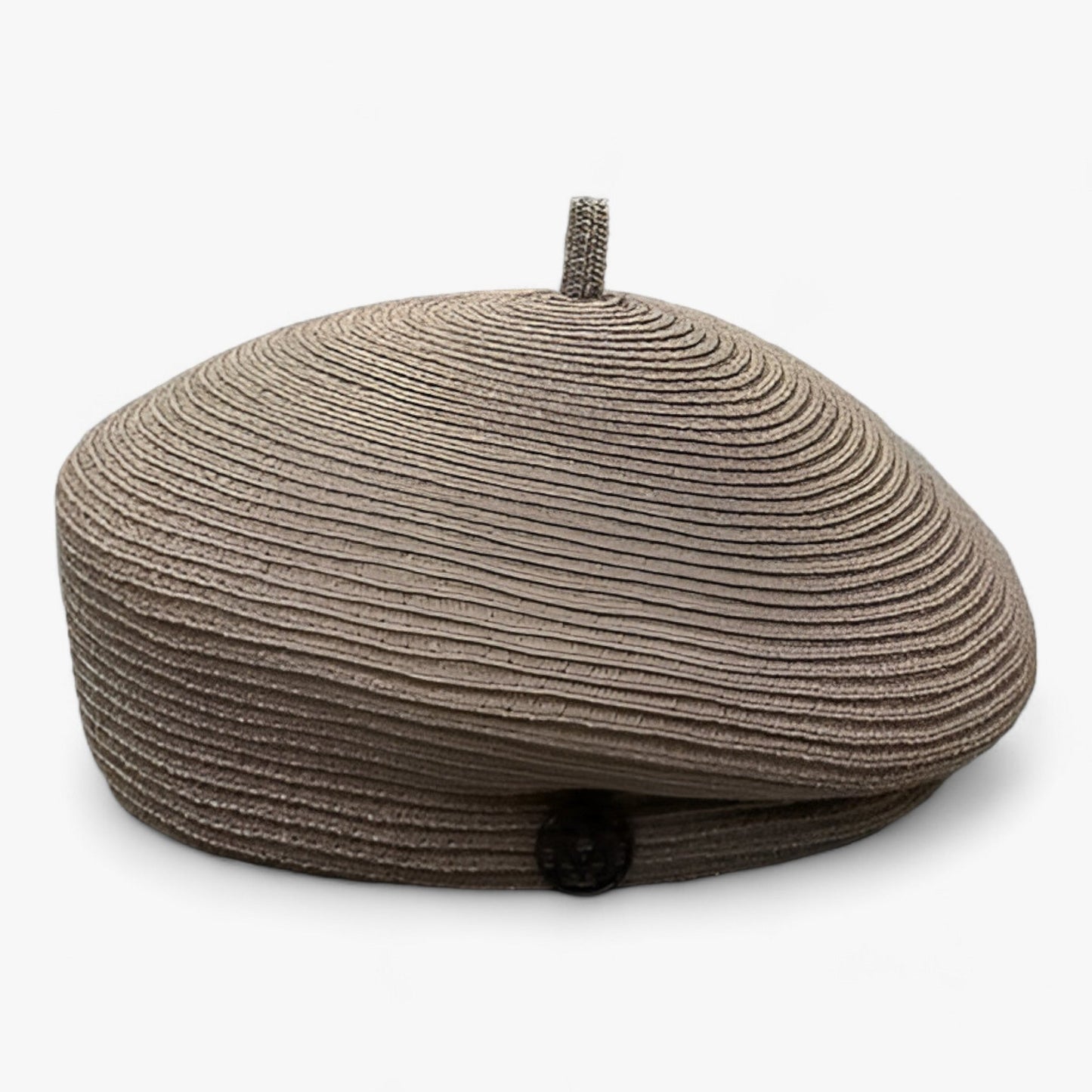 Damen Strohut | Fedora | Einfarbig | Sonnenschutz | Atmungsaktiv-Grau-Luzern Mode