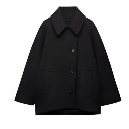 Warme Damenjacke mit klassischem Schnitt – Amara