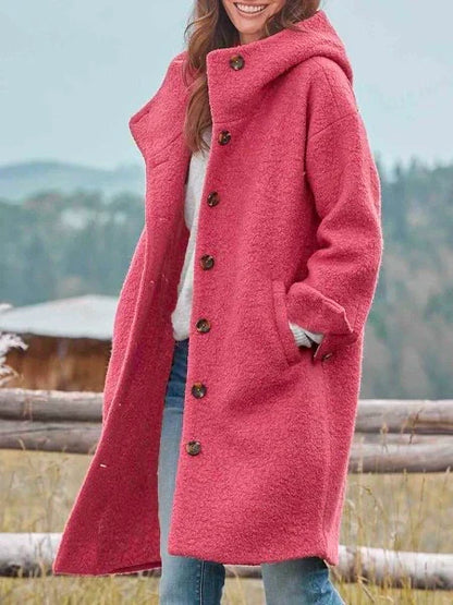 Bequemer Damenmantel – Anouk