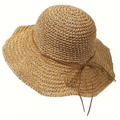 Gehäkelte Boho-Sonnenhüte für Sommerreisen – Elouan