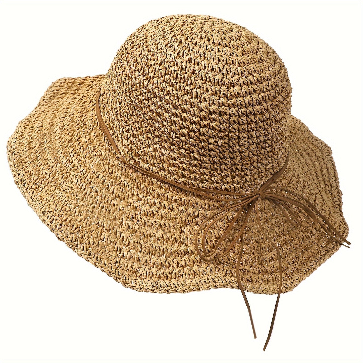 Gehäkelte Boho-Sonnenhüte für Sommerreisen – Elouan