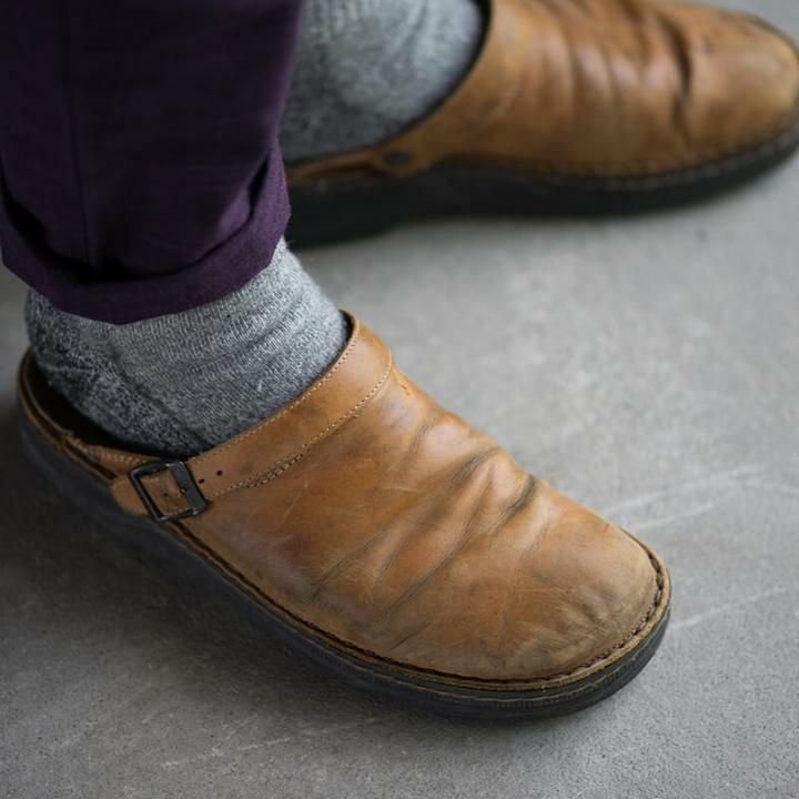 Komfort-Pantoletten für Herren – Bruno