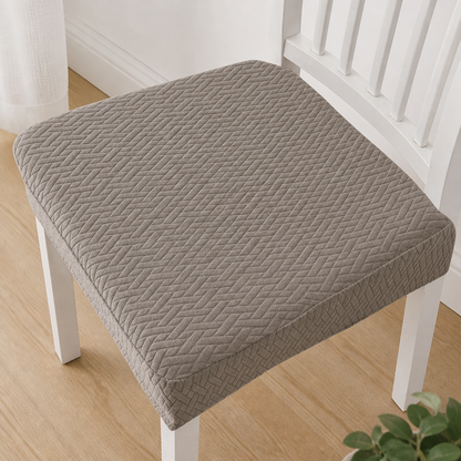 Waterproof Stretch Woven Chair Covers, Slip-Resistant Jacquard Polyester 12