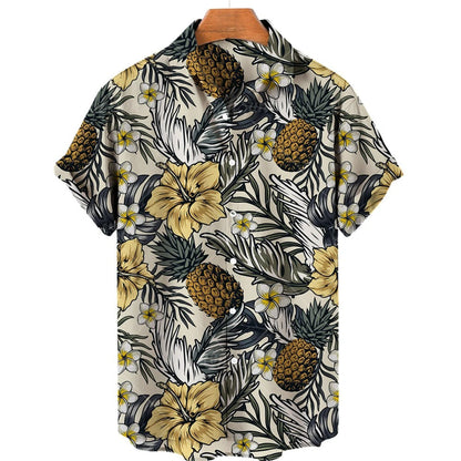 Tropisches Hawaii-Kurzarmhemd – Mateo