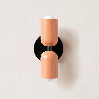 Minimalist Modern Twin-Bulb LED Wall Light with Two Heads 4