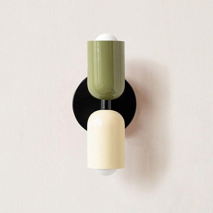 Minimalist Modern Twin-Bulb LED Wall Light with Two Heads 9