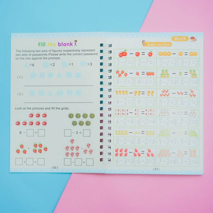 Wiederverwendbares Schreibübungsbuch – LetterLust