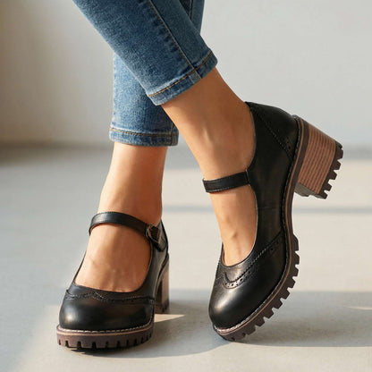 Vintage Mary Jane Shoes for Women with Adjustable Strap 1