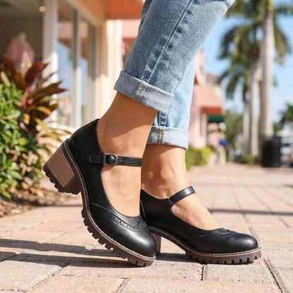 Vintage Mary Jane Shoes for Women with Adjustable Strap 4