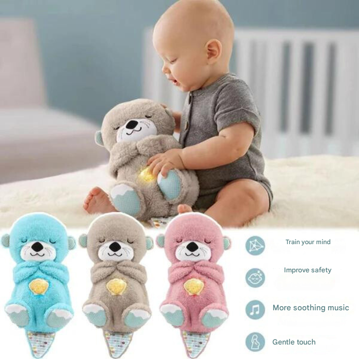 Beruhigendes Kuscheltier mit Musik und Atemfunktion – Einschlafhilfe für Kinder