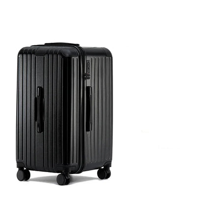Hartschalen-Koffer | Erweiterbar | Anti-RFID | TSA-Schloss | 4 Rollen-Schwarz-M (70 L)-Luzern Mode