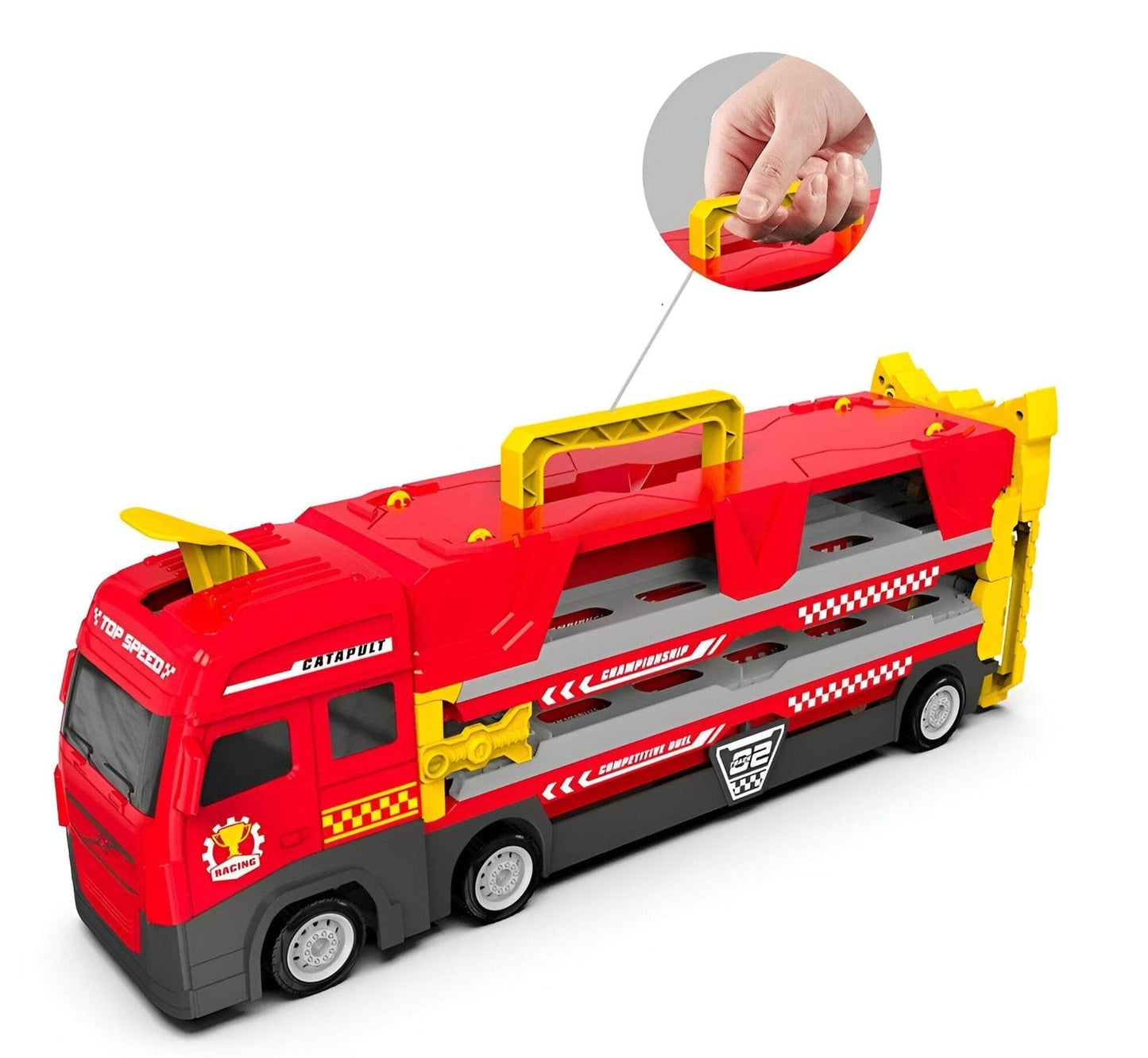 Auspuff Rennstrecke mit Power Launch System - BlazeTrack