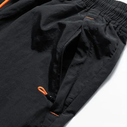 Herren Laufshorts Sommer | Doppellagig | Reißverschluss | Atmungsaktiv | Sportlich-Luzern Mode