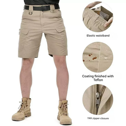 Herren Outdoor Shorts Stretch | Cargo mit 6 Taschen | Atmungsaktiv & schnell trocken-Luzern Mode