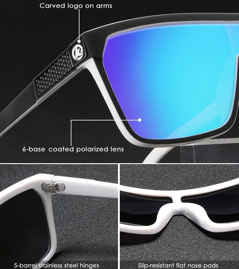 Polarisierte Sonnenbrille Herren | UV Schutz | Flexibel | Outdoor | Autofahren-Luzern Mode