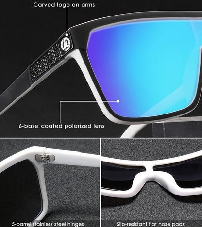 Polarisierte Sonnenbrille Herren | UV Schutz | Flexibel | Outdoor | Autofahren-Luzern Mode