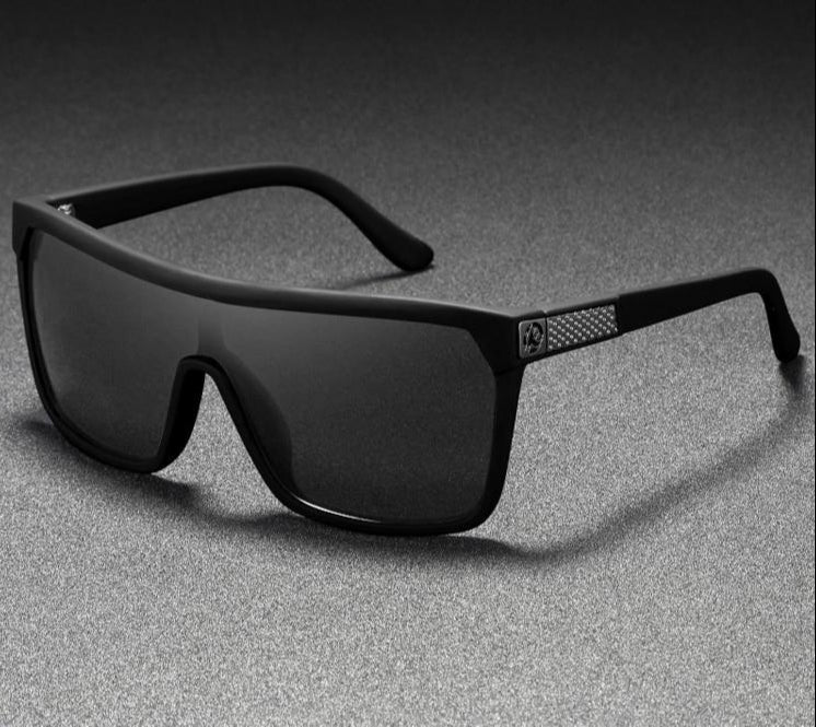 Polarisierte Sonnenbrille Herren | UV Schutz | Flexibel | Outdoor | Autofahren-Schwarz-Luzern Mode