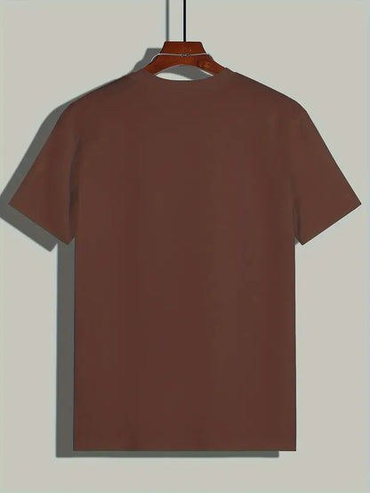 Herren-T-Shirt | Baumwolle | Kurzarm | Rundhals | Regular Fit | Modern-Luzern Mode