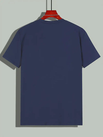 Herren-T-Shirt | Baumwolle | Kurzarm | Rundhals | Regular Fit | Modern-Luzern Mode
