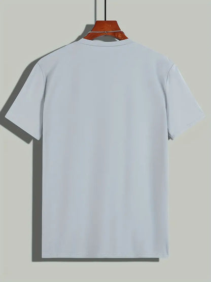 Herren-T-Shirt | Baumwolle | Kurzarm | Rundhals | Regular Fit | Modern-Luzern Mode