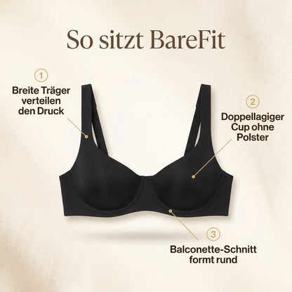 Seamless Balconette Bra with Double-Layer Cups, Lift and Shape Without Padding 7