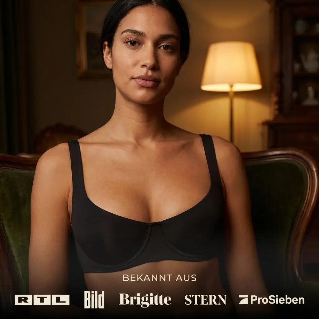 Seamless Balconette Bra with Double-Layer Cups, Lift and Shape Without Padding 4