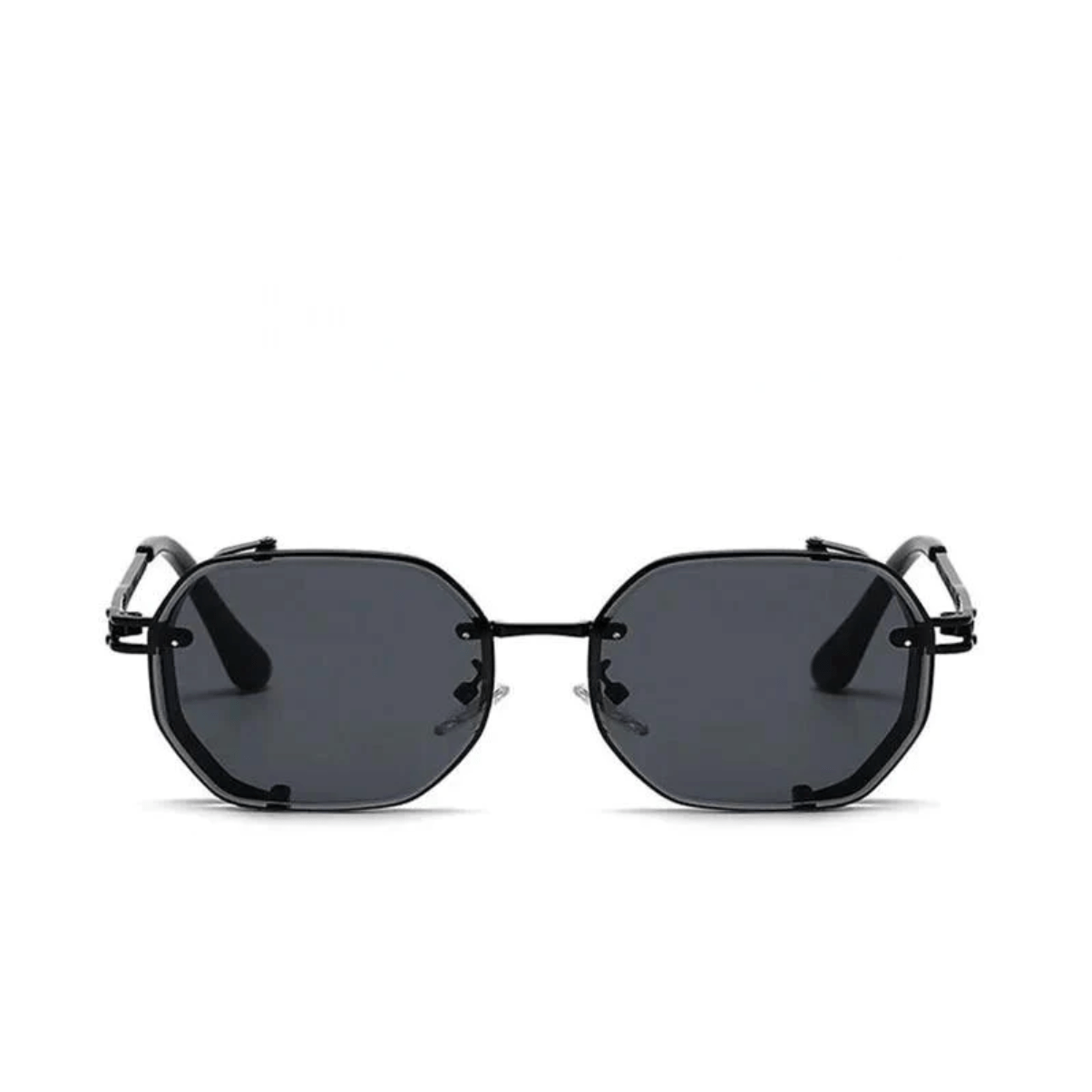 UV400 Sonnenbrille Herren | Edler Stahlrahmen Sommer | Stilvolles Accessoire-Luzern Mode