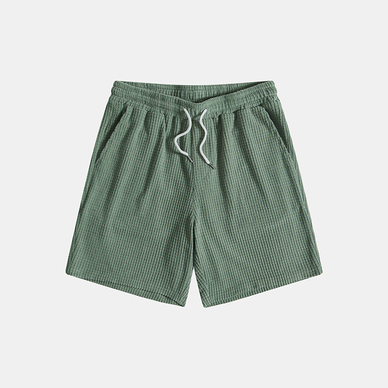 Sommerliches Herren-Lounge-Set mit Waffelmuster – Lenn