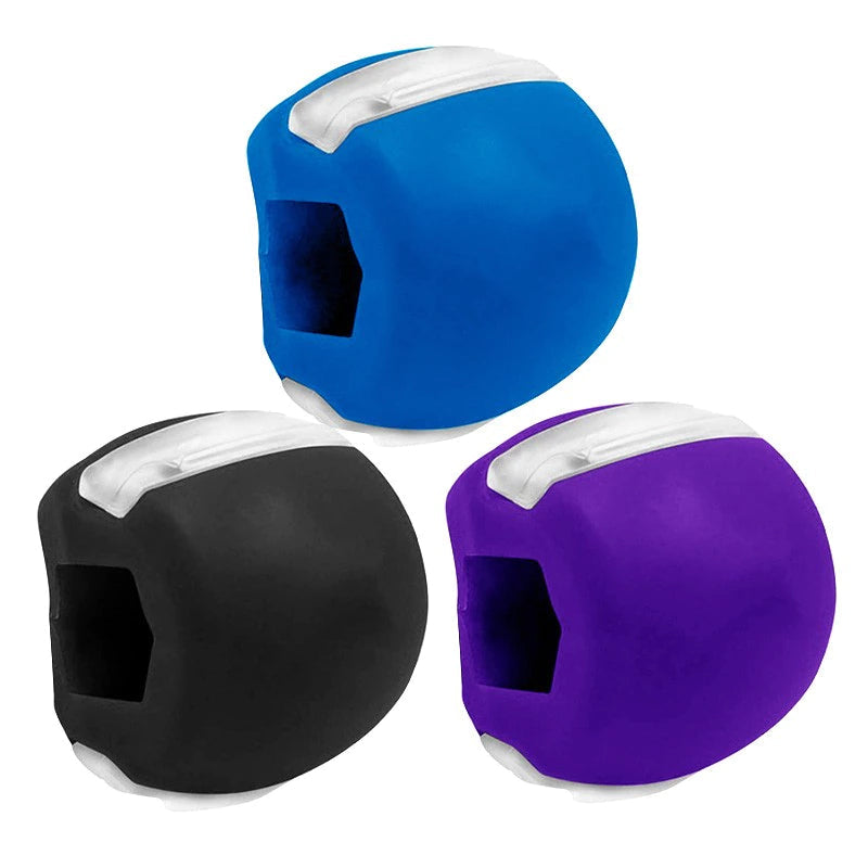 Drei bunte Silikonhüllen für AirPods, blau, schwarz, lila, stoßfest, schützend.