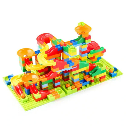 168-Piece Marble Run Building Set for Ages 3+ | Logic and Fine Motor Skills 4