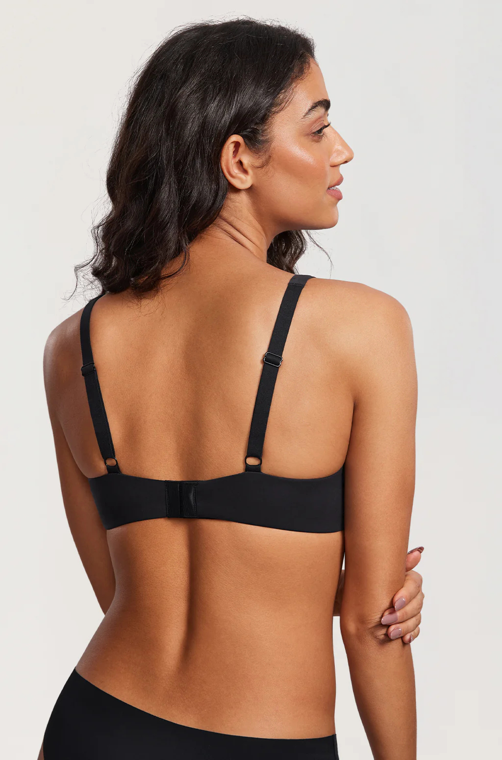 Seamless Balconette Bra with Double-Layer Cups, Lift and Shape Without Padding 13