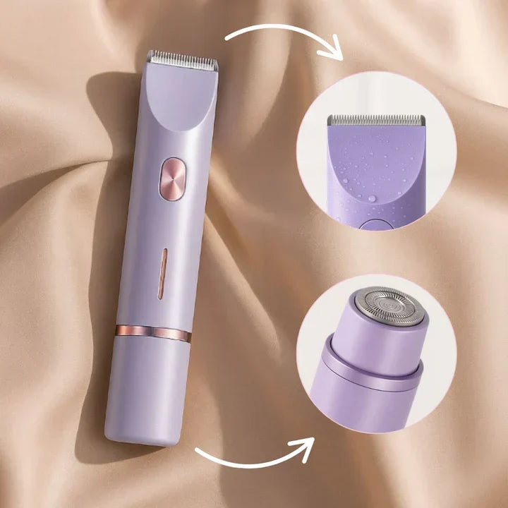 Electric Bikini Trimmer for Women, Waterproof Cordless Shaver for Sensitive Skin 12