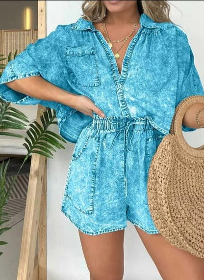 Trendiges Damen-Sommer-T-Shirt, kurzärmelig – Isabelle