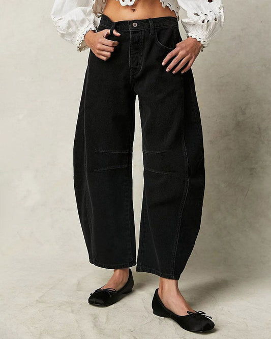 Damen-Jeans im Barrel-Schnitt – Maribel Herbstedition