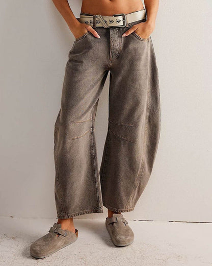 Damen-Jeans im Barrel-Schnitt – Maribel Herbstedition