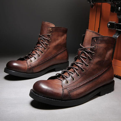 Herren Halbstiefel klassisch mit modernem Design – Leandro