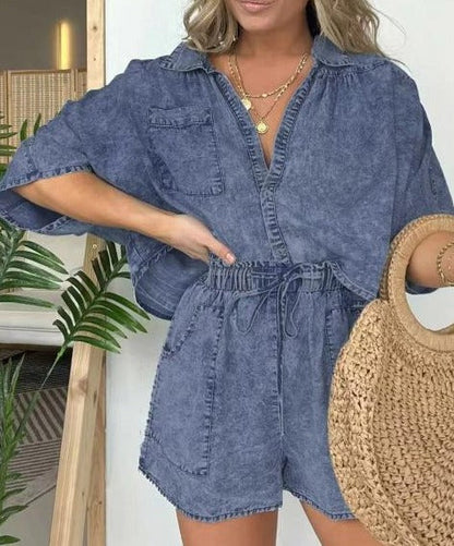 Trendiges Damen-Sommer-T-Shirt, kurzärmelig – Isabelle