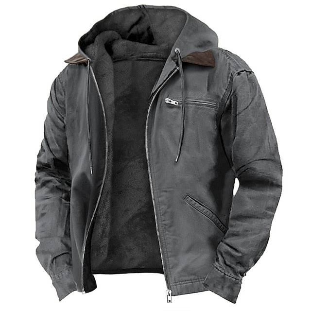 Winddichte Outdoor-Jacke mit warmer Fütterung – Stormlock