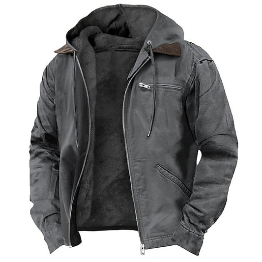 Winddichte Outdoor-Jacke mit warmer Fütterung – Stormlock