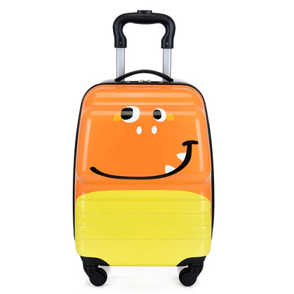 Kinderkoffer | Cartoon-Tier | Hartschale | 25 Liter | Ohne Schloss-Oranges Monster-Luzern Mode