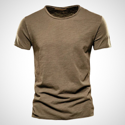Klassisches Atmungsaktives Baumwollshirt für Herren – Marco