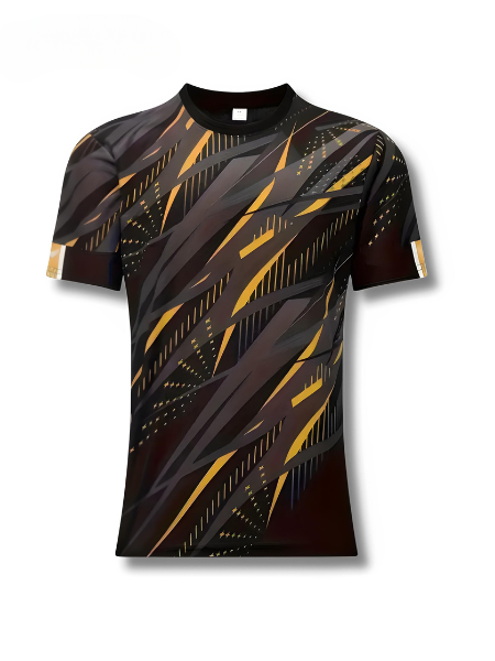 Herren T-Shirt 1+1 GRATIS | gestreiftes Shirt Sommer | stylisch bequem | bunt cool-Orange-S-Luzern Mode