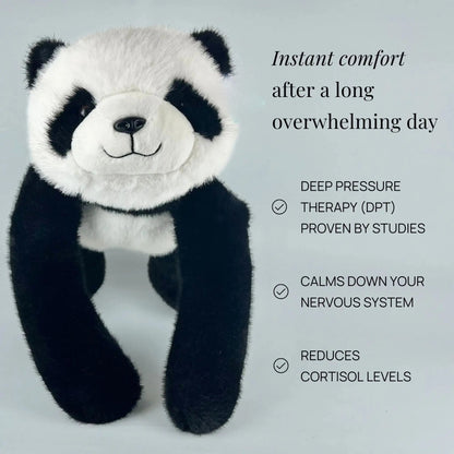 Stress Relief Plush Animal with Long Hugging Arms, 18 in Soft Cuddle Toy 4