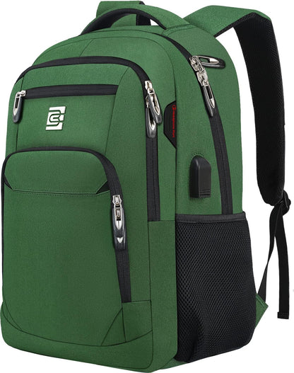 Dunne anti-diefstal laptoprugzak met USB-oplaadpoort