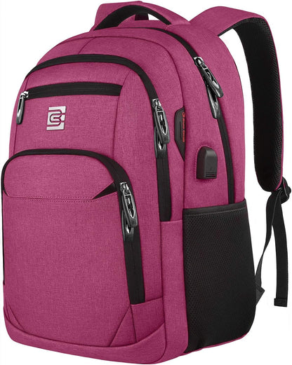 Dunne anti-diefstal laptoprugzak met USB-oplaadpoort