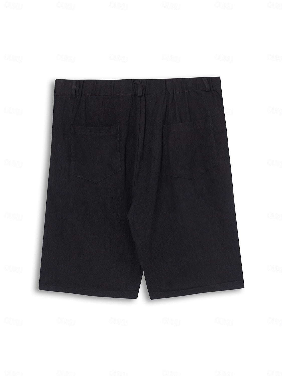 Stilvolle Leinen-Baumwoll-Shorts für Herren – Milan