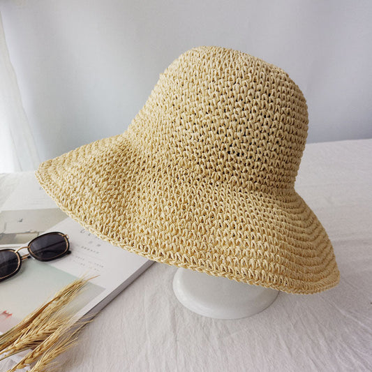 Retro Sommerhut Damen | Flaches Design | Leicht fallend | Lässig & Bequem-A-Luzern Mode