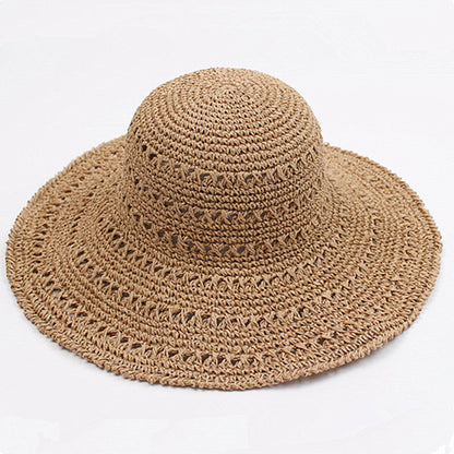 Retro Sommerhut Damen | Flaches Design | Leicht fallend | Lässig & Bequem-F-Luzern Mode