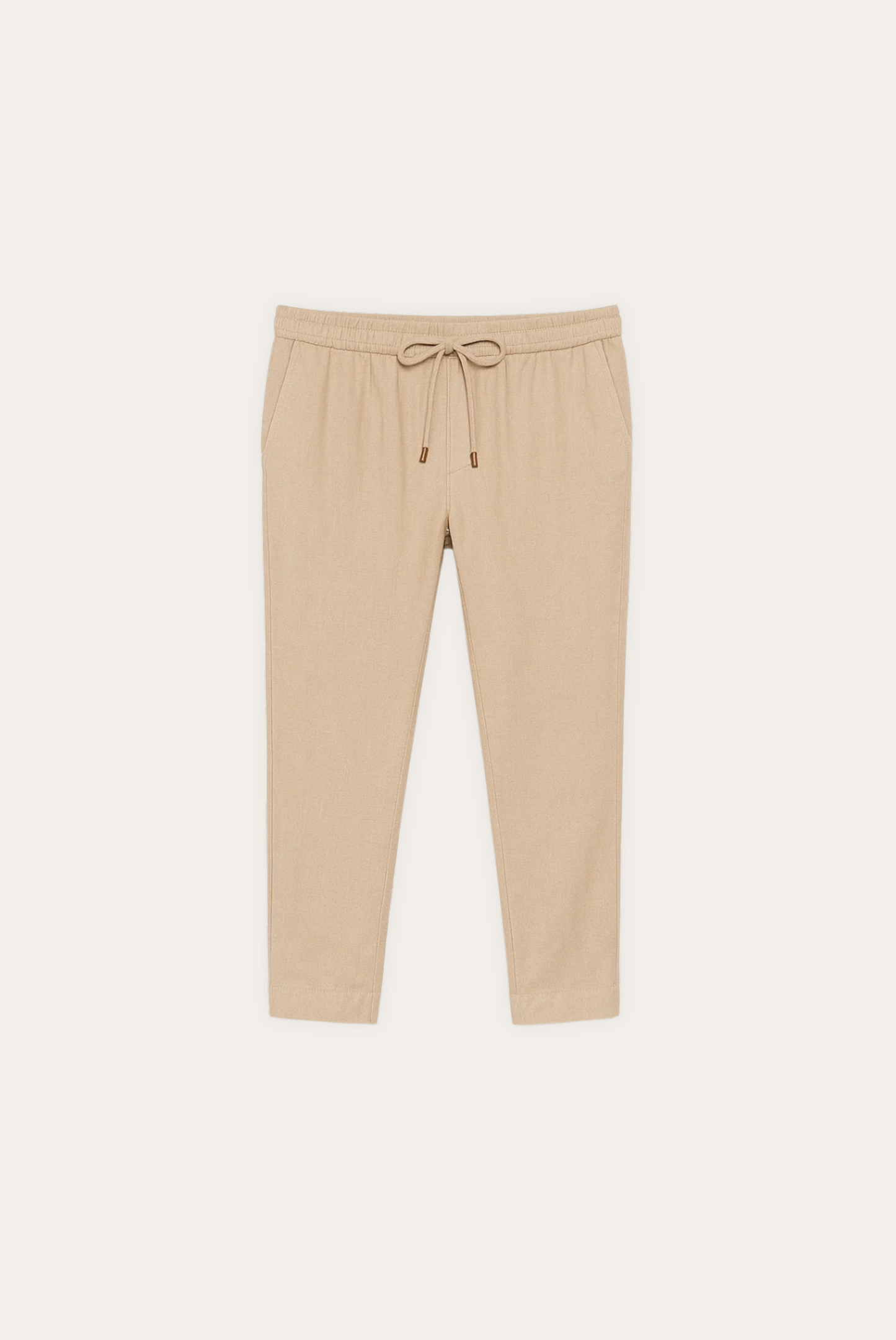 Leinenhose Herren | Olivegrün | Schmal geschnitten | Luftig | Sommer Look-XS-Luzern Mode